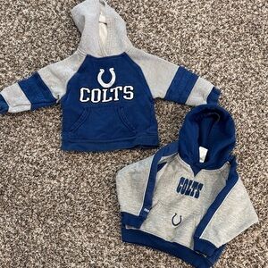 Colts Kids' Blue and Gray Hoodie Set